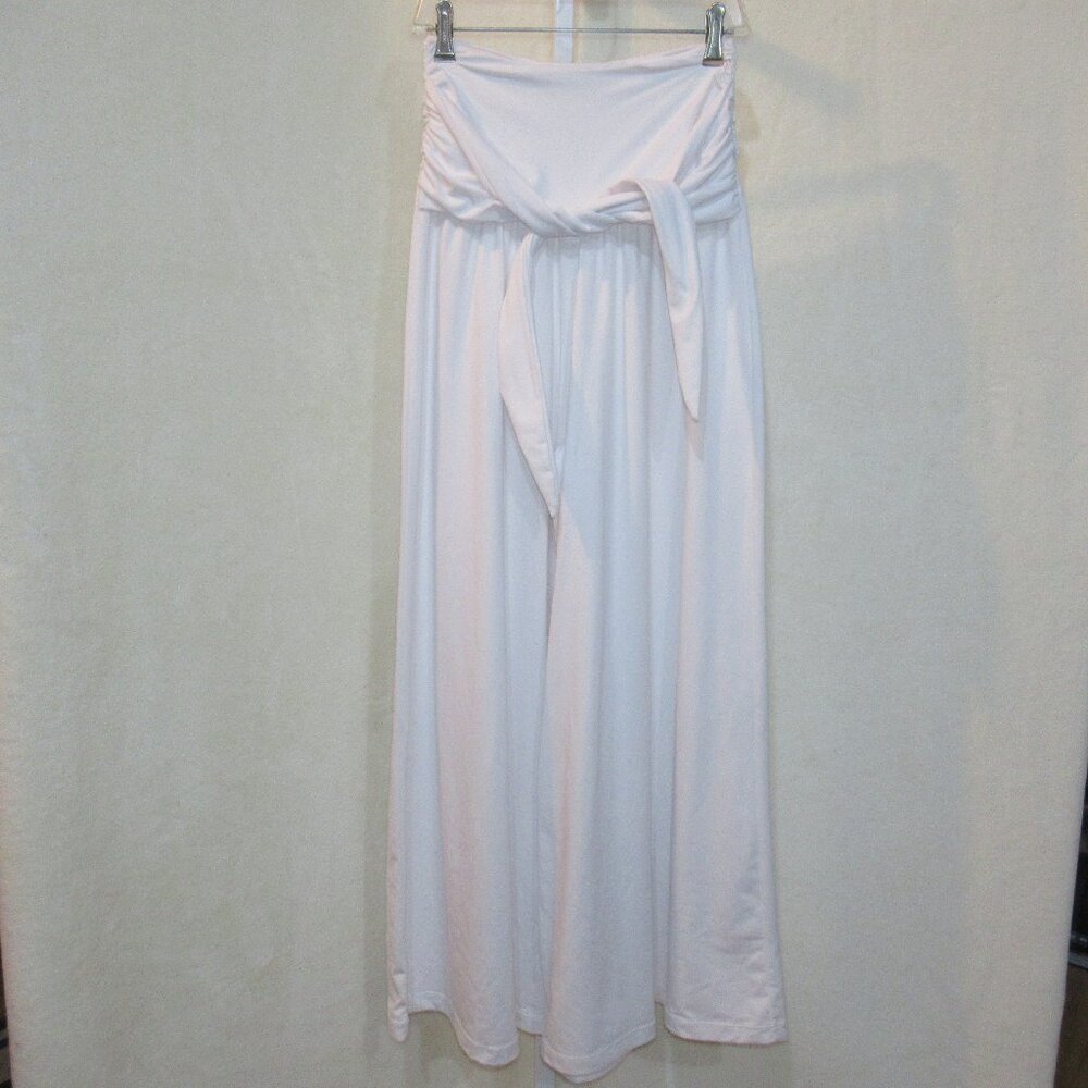 FP Movement by Free People White Wide Leg Tie-Waist Pants